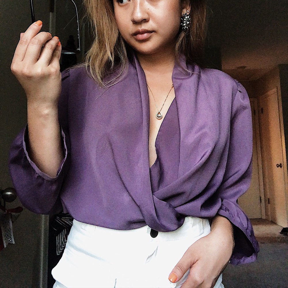 THE LIMITED | Draped Blouse